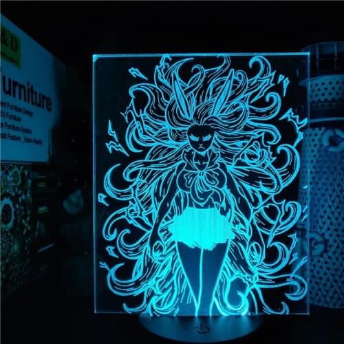 Anime Lamp One Piece Carrot Moon Lion 3D Led Carrot Moon Lion Figure Night Lights Lampara For Home Decor Table Lamp