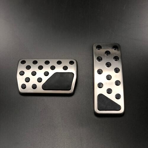 Car Accessories Styling Auto Gas & Brake Pedal Kit Fit for Jeep Grand Cherokee Dodge Durango 2011-2017 Pads Stickers