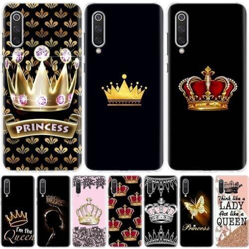 Mom Queen Princess Crown Phone Case for Xiaomi Redmi Note 9S 8T 8 7 8A 7 7A 6A 4X S2 MI 10 9 8 CC9 Lite F1 Pro Fashion Cover Cap