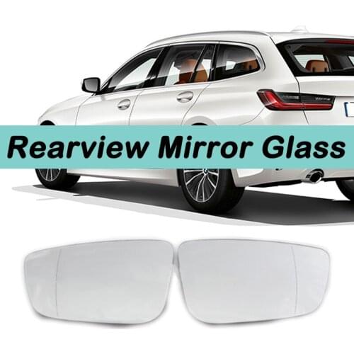 For BMW 3 Series G20 G21 5 Series G30 G31 G38 7 Series G11 G12 Auto Left Right Heated Wing Door Side Rearview Mirror Glass