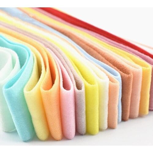 20mm Fold Over Rubber Band Multirole Fabric Spandex 2cm Elastic Bands Tape Garment For Pants Sewing Accessories 5yards