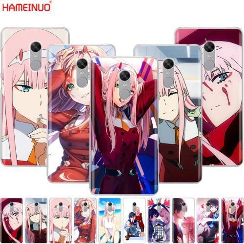 HAMEINUO Darling in the FranXX Cover phone Case for Xiaomi redmi 5 4 1 1s 2 3 3s pro PLUS redmi note 4 4X 4A 5A