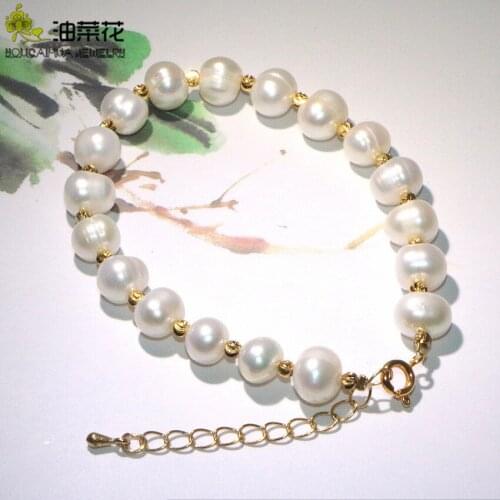 Fashion High Quality Natural Pearl Bracelet Beads Accessories Women Girls Banquet Yoga Christmas Wedding Gifts Wholesale Prices