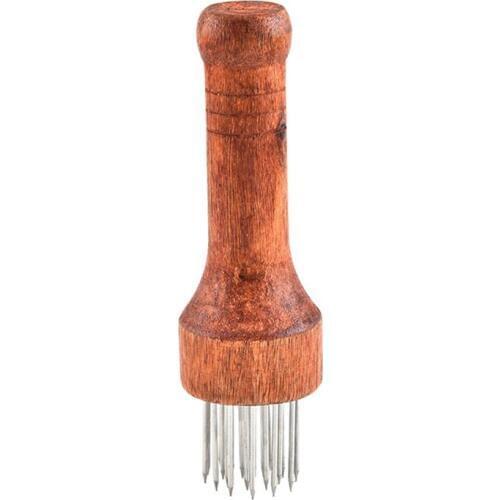 Stainless Steel Meat Tenderizer Mallet Wood Handle Meat Blades Needle Food Gadget Beef Pork Chicken