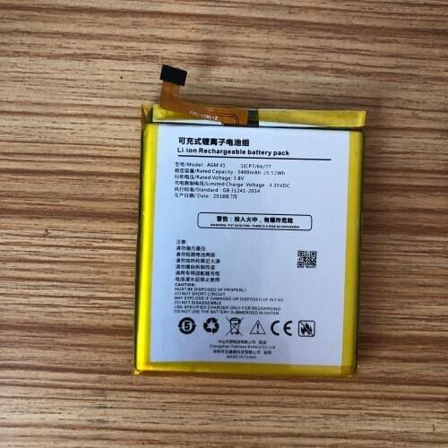 Battery Original High Quality 5400 MAh for AGM X1 Cell Phone