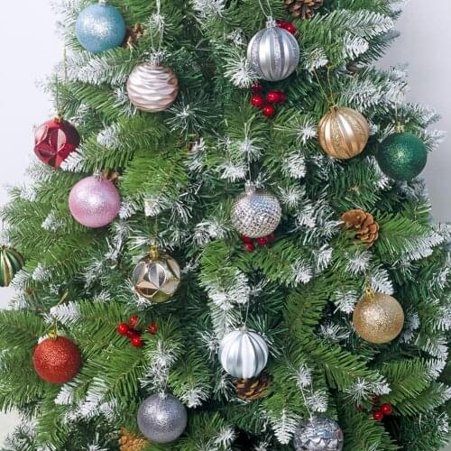 Assorted Color Christmas Balls Christmas Tree Ornaments Balls xmas decorations Hanging Tree Pendants New Year 2022 Gift