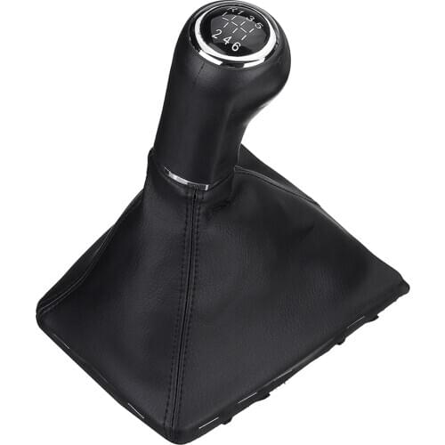 6 Speed Gear Knob Shift Stick Gaiter for Opel Astra Corsa Vauxhall Zafira B 05-10