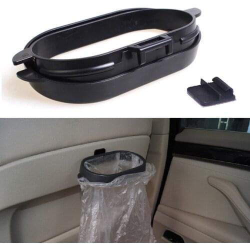 Wooeight Foldable Organizer Frame for Trash Bag Auto Trash Can Car Accessories Automobile Garbage Rubbish Waste Holder Storage
