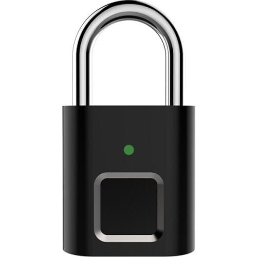 Anytek Mini Smart Fingerprint Pad Lock, Fingerprint Recognition,0.5s to Unlock,20 Fingerprints, 2 Months Standby Time