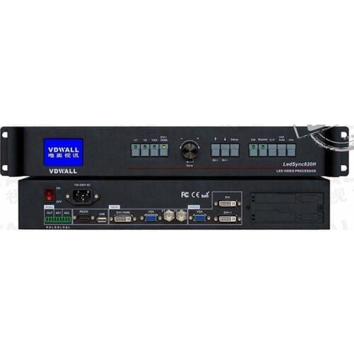 Video processor with pre-switch seamless switch fade-in fade-out function vdwall LedSync820H