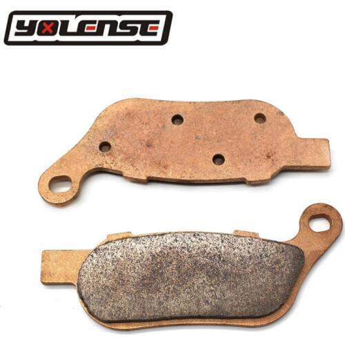 Motorcycle Rear Brake Pads fit For Harley Davidson FLSTC Heritage Softail Classic 2008-2015 FLSTF Fat Boy 2008-2015