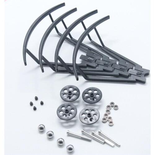 Visuo XS816 RC Drone Quadcopter Spare Parts Protective cover main gear propeller Accessories