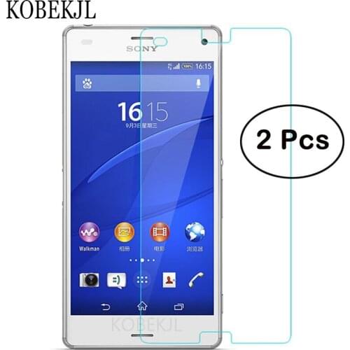 Screen Protector For Sony Xperia Z3 Tempered Glass Sony Xperia Z1 Z2 Z3 Z4 Z5 Compact M2 M5 C3 C4 E4 Glass HD Protective Film 9H