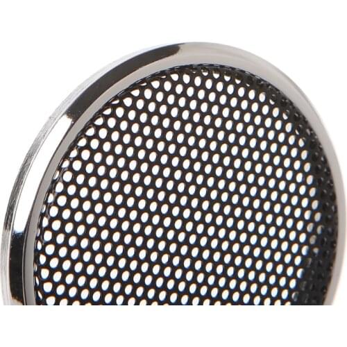 2 Pcs 1/2/3/4/5/6 Inch Speaker Steel Mesh Round Grill Protective Cover Circle WXTB