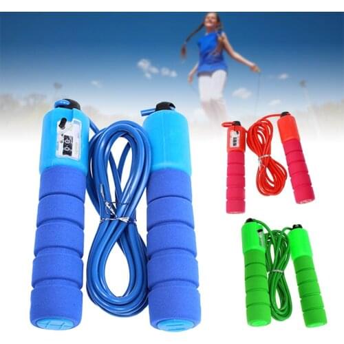 2021 Jump Rope with Counter Automatic Counting Heavy Duty Jumping Rope Press to Reset Adjustable Length for Kids Adults N66