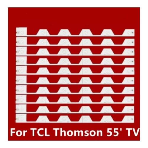 5 kits LED strip For TCL Thomson 55' TV TMT_55E5800_10X6_3030C_6S1P_W44 YHF-4C-LB5506-YH1 55FA3203 55FA3213 D55A561U B55A858U