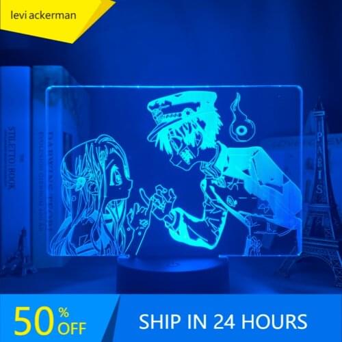 Anime Toilet Bound Hanako Kun Light for Bedroom Decor Led Night Light Birthday Gift Drop Shipping Hanako Kun Lamp Gadget