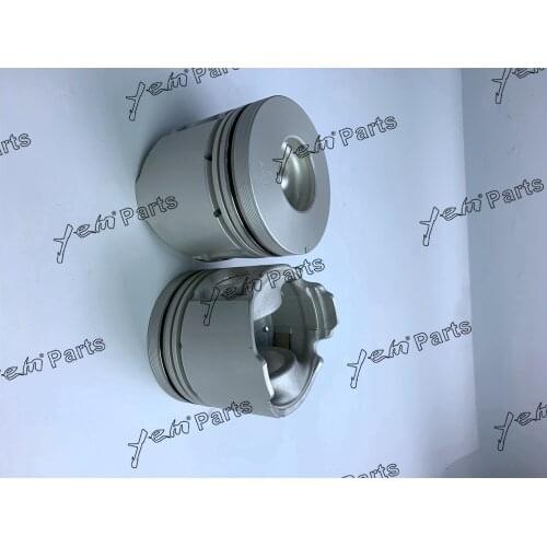 Free Shipping 4JG1 Piston Set For Isuzu Engines