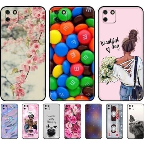 For Huawei Y5P Case 5.45" Soft Silicon Tpu Phone back Cover For Huawei y5p 2020 y 5 p y5 p Back huaweiy5p Bumper black tpu case