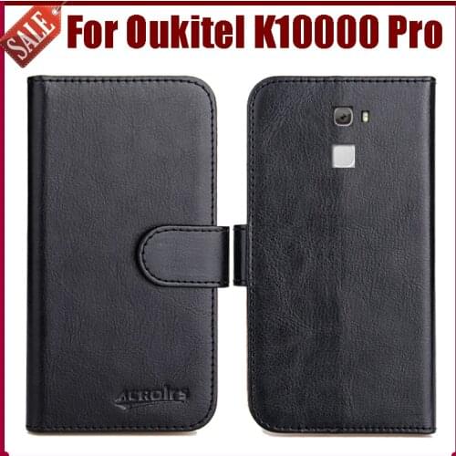 Oukitel K10000 Pro Case New Arrival 6 Colors High Quality Flip Leather Protective Phone Cover For Oukitel K10000 Pro Case