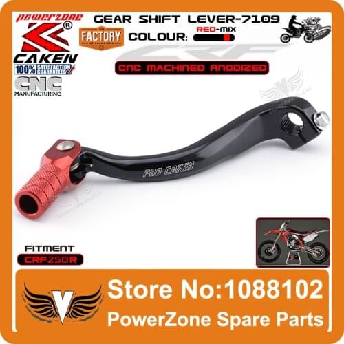 CNC Gear Shifter Shift Lever For CRF250R CRF 250R 2010-2015 Motorcycle Motocross MX Enduro Dirt bike Off Road Free Shipping