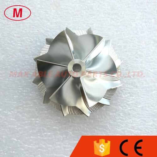 GT15-25 High Performance Turbocharger Aluminum 2618/Milling/Billet compressor wheel 47.00/61.98mm 6+6 blades for turbo CHRA