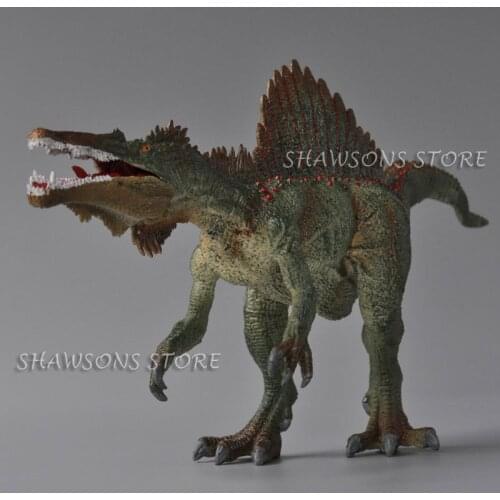 Prehistoric Cretaceous Period Animal Model Toy 14" Spinosaurus Marocannus Dinosaur Figure Miniature Replica