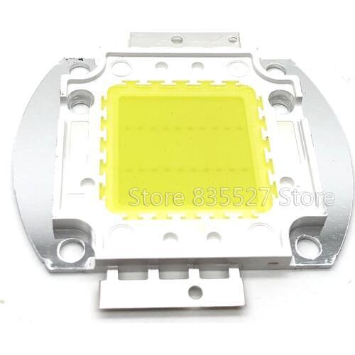 2PCS Square/Round 20W Aluminum Bracket Integrated Block High Power White Warm LED 20W Crystal Crystal Cold Light Integrated Bead
