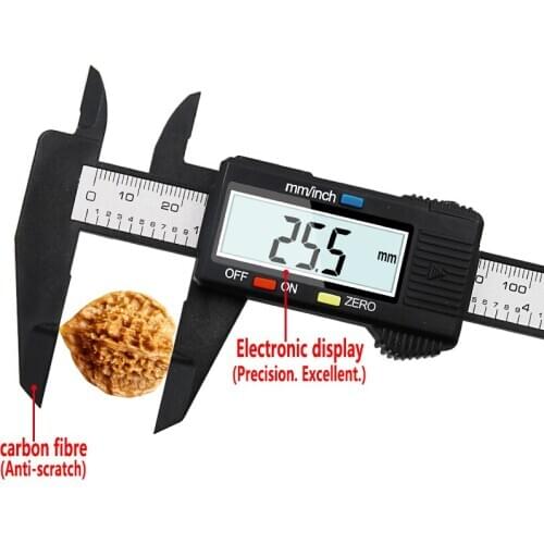 New Arrival 150mm 6 inch LCD Digital Electronic Vernier Caliper Gauge Micrometer Measuring Tool