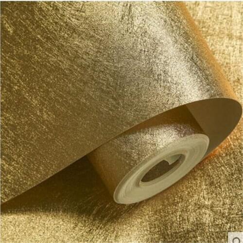 Beibehang gold foil silver European drawing background wallpaper bedroom living room frosted wallpaper hanging roof wallpaper