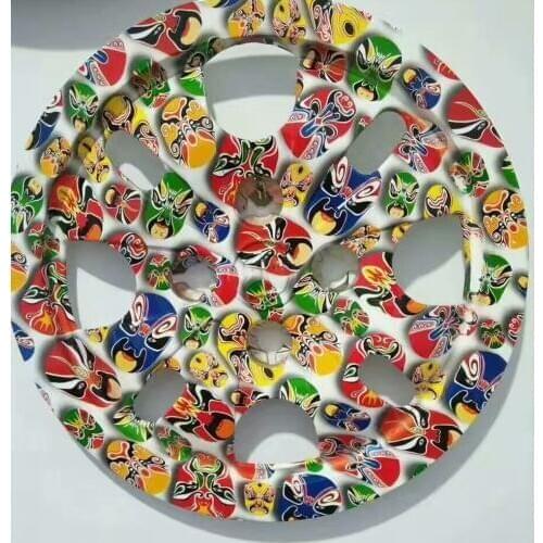 TSAUTOP Size 0.5m x 20m snowflake water transfer printing kit water tranfer printing film hydrographic film WDF1033