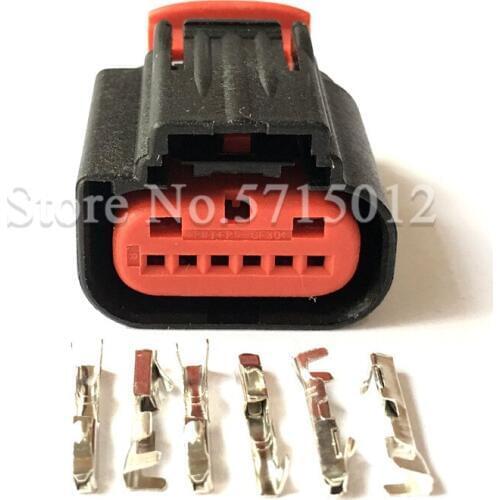 6 Hole Waterproof Car Accelerator Pedal Position Sensor Plug 1438153-5 Throttle Pedal Auto Connector For FORD