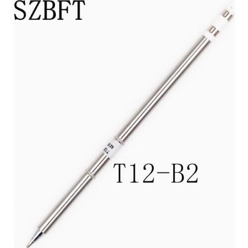 SZBFT Soldering Iron Tips T12-B2 I IL ILS J02 JL02 JS02 series for Hakko Soldering Rework Station FX-951 FX-952 free shipping
