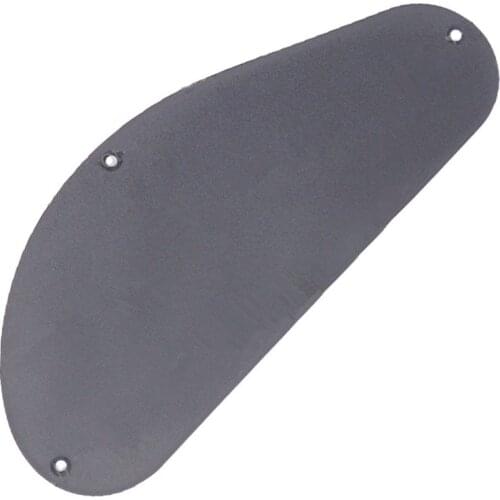 1pcs Sand grinding Black Plastic Guitar Pick guard Cavity Cover Back Plate Wiring Back Plate for Guitar Bass guitar accessories