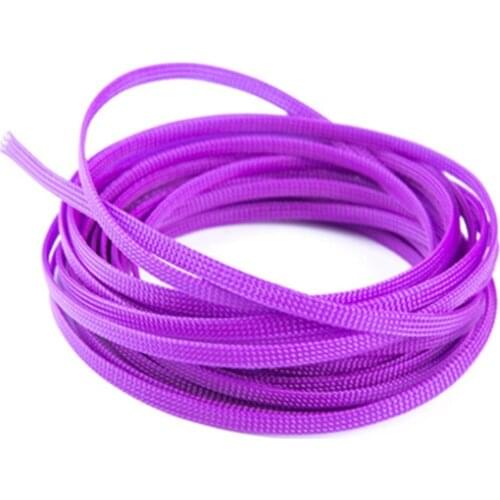 500mm Length 8mm Diameter Snakeskin Net Braided Protection Rope for RC Drone FPV Racing 5/6/7inch Drone Motor ESC Silicone Line