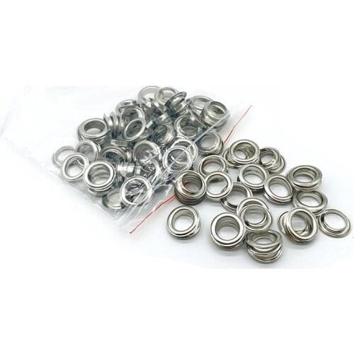 500pcs/lot 2mm-5.5mm Eyelets Rivets Metal Buttonholes buckle Clothing buttons 4 plating colors available for selection