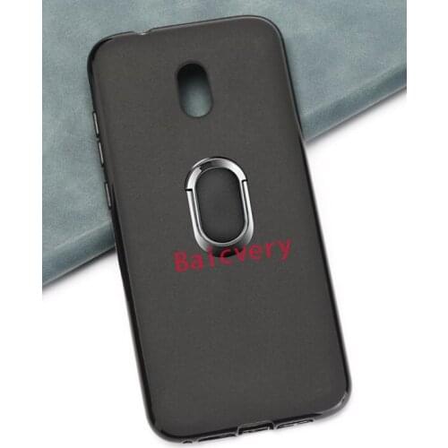 For NOKIA C1 PLUS Case Metal Ring Holder Magnetic car Silicone Phone Case On for Nokia c1 Plus