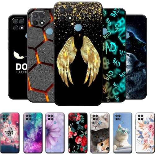 For OPPO A15 Case Back Cover on OPPO A15 Matte Protevtive Case OPPO A15 A 15 Silicone Soft Fashion Case For OPPO A15 Phone Bag