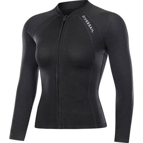 Wetsuit 2MM Women Neoprene Jackets Pants Scuba Diving Suit Surfing Snorkeling Spearfishing Kitesurf Underwater Fishing Equipment