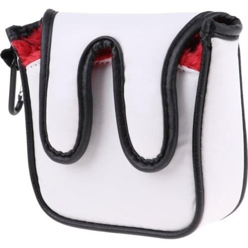 NEW-Square Golf Mallet Putter Head Cover Club Protector Headcover Golf Club Accessories