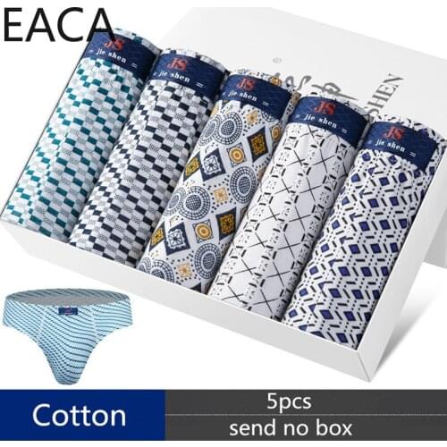 New Arrival 5pcs/lot 100% Cotton Briefs Mens Comfortable Underpants Man Underwear Plus Size 5XL Drop shipping Sexy Underwear