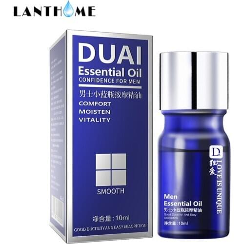 New DUAI Penis Massage Oil Men Increase Big Dick Cock Erection Enhance Thickening Growth Enlarge Massage Sex Delay Oils
