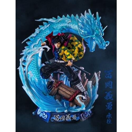 Presale Demon Slayers Blade Zhushuizhu Tomioka Yoshiyuki Double-Headed GK Limited Statue Figure