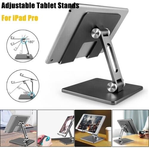 Adjustable Tablet Stands For iPad Pro Case Foldable Height Angle Phone Holder For Xiaomi iPhone Huawei Samsung Honor Case