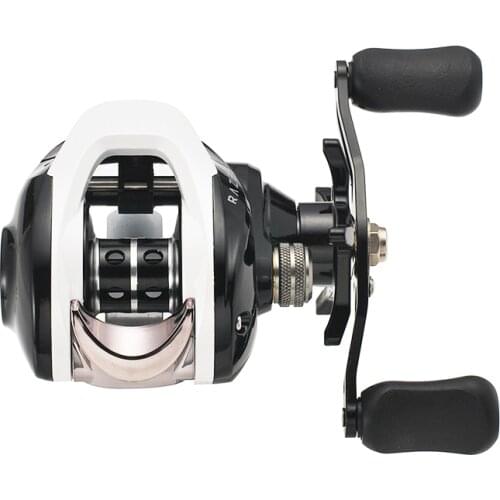 LIZARD FISHING Baitcasting Reel Dual Brake System Reel 8KG Max Drag 17+1 BBs 7.2:1 High Speed Fishing Reel