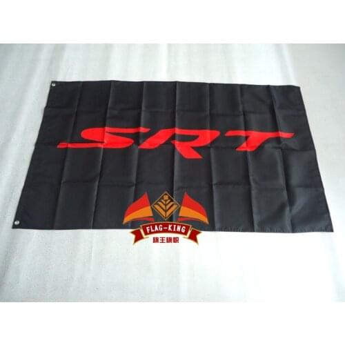 SRT car racing Flag 90*150CM polyester flag, SRT car racing game banner