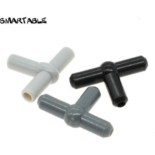 Smartable Pneumatic T-Piece (T Bar) Building Block MOC Parts Toys For Kid Compatible City 4697 100pcs/set