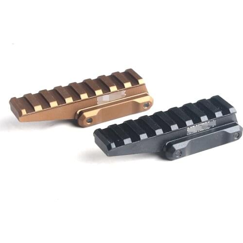 Tactical Airsoft 558 Red Dot Riflescope FAST Mount 8 Slot Picatinny Rail 3.5 Inch Scope Optic Riser Increased Mounting Base