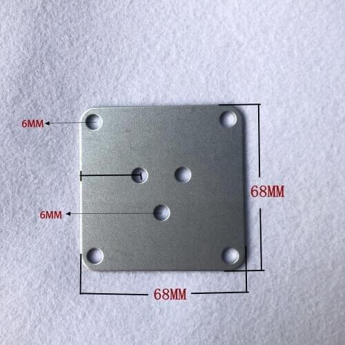 PACK of 100pcs) Sofa Table Screw Hinge Mechanism Connectors For Furniture Assembly Hardware W=68MM