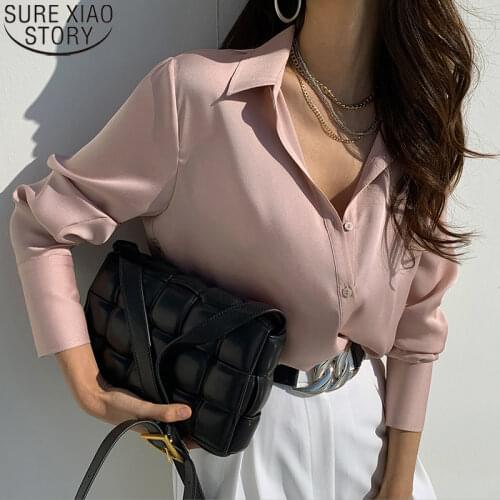 Vintage Long Sleeve Bow Shirt Koran Fashion Clothing Office Lady Shirt Casual Women Blouse Plus Size Tops Loose Blusas 13335